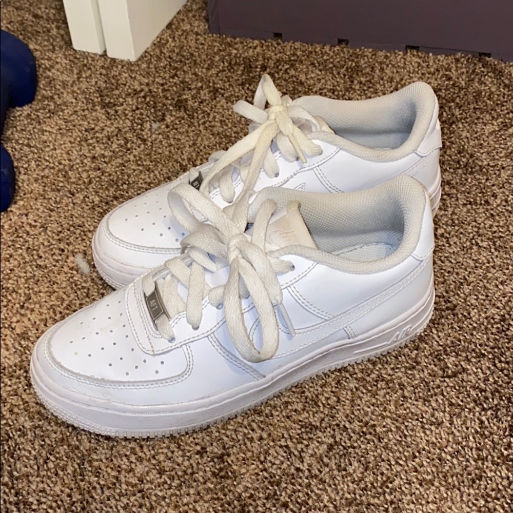White Air Force ones